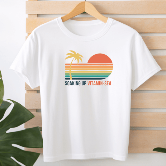 Soaking up Vitamin Sea - T-Shirt  - Arsashi