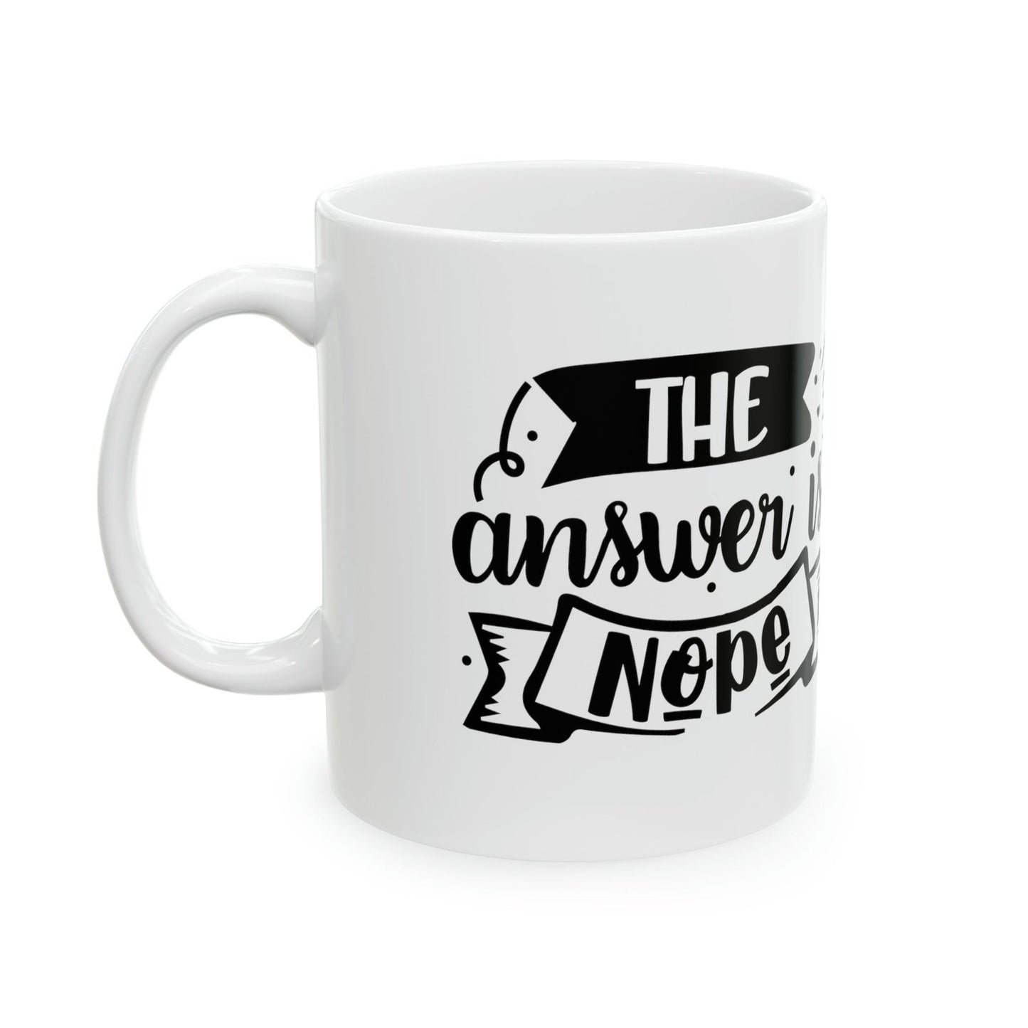 The answer is nope - Mug  - Arsashi