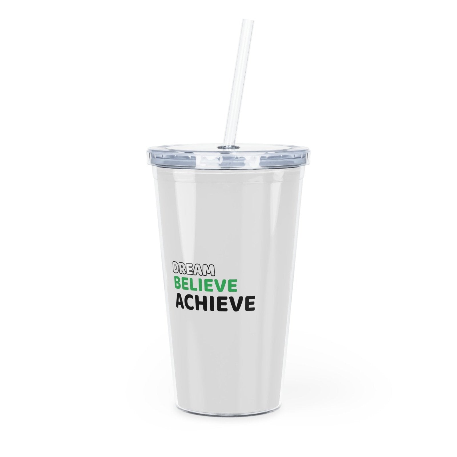 Dream, Believe, Achieve - tumbler - Mug  - Arsashi