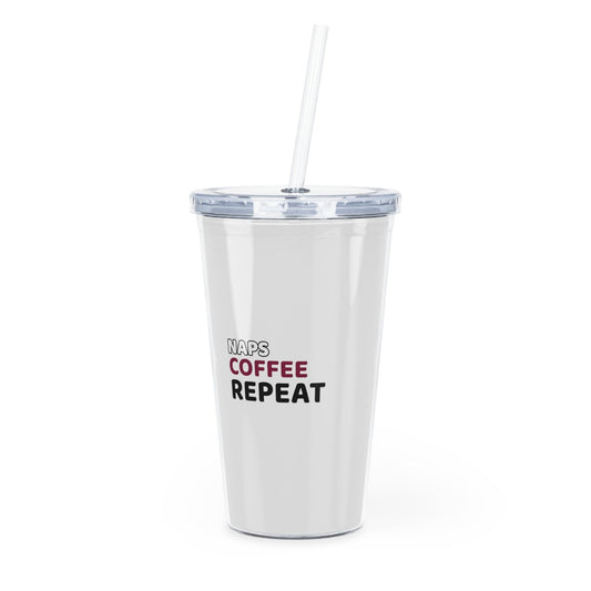 Naps, Coffee, Repeat - Tumbler - Mug  - Arsashi