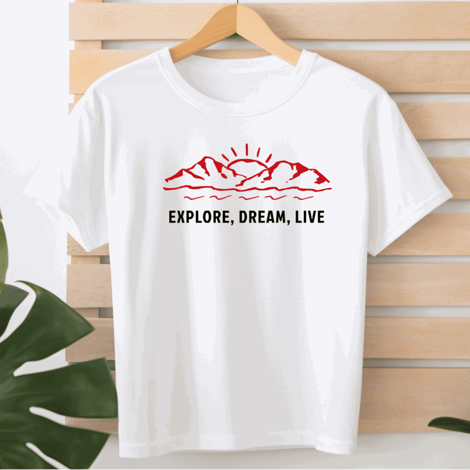 Explore, Dream, Live - T-Shirt  - Arsashi