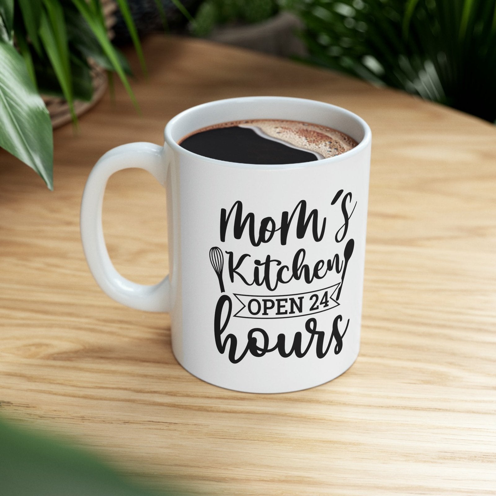 Moms kitchen, open 24 hours - Mug  - Arsashi