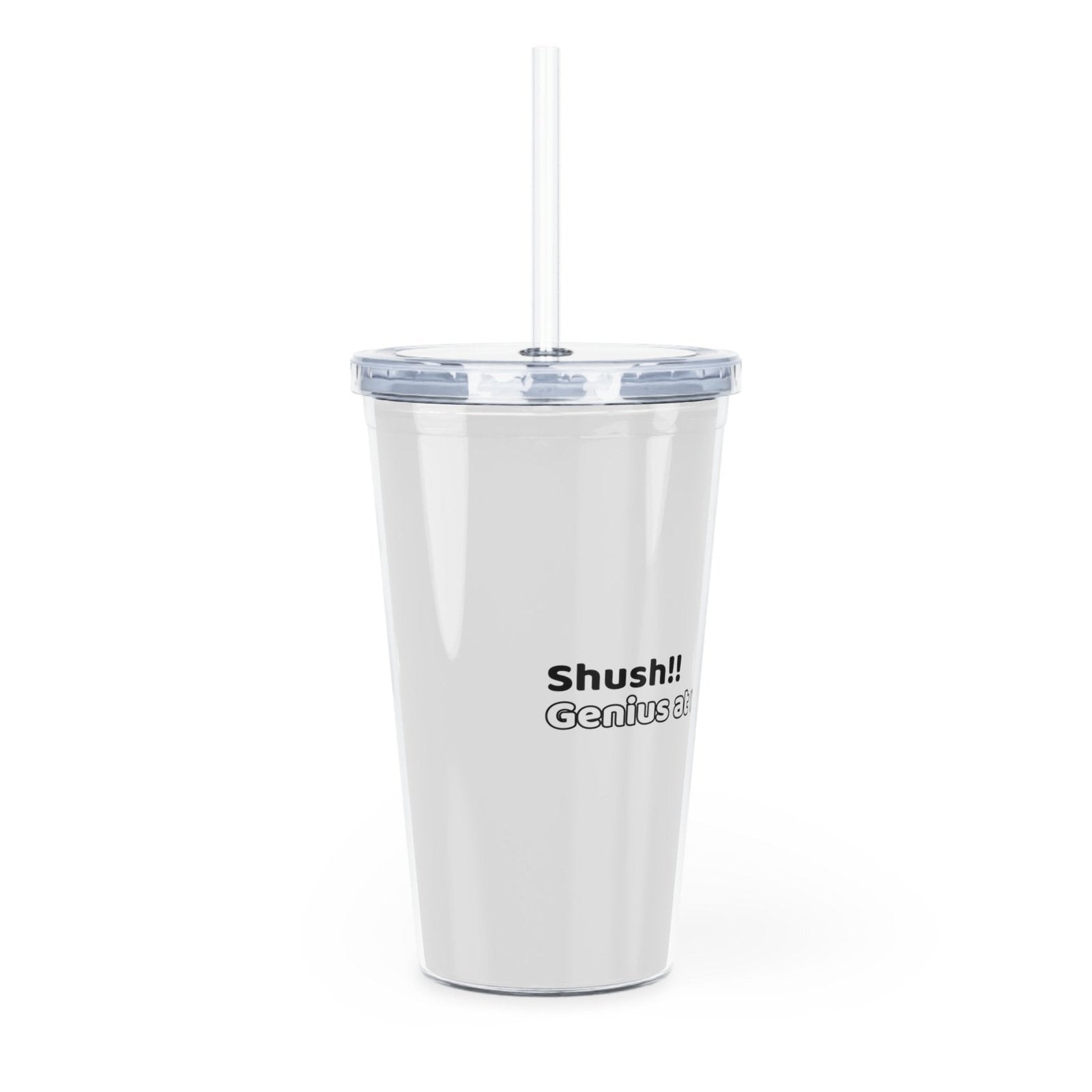 Shush, Genius at work tumbler - Mug  - Arsashi