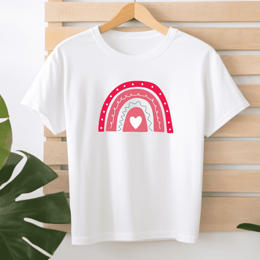 Rainbow and Heart themed T-Shirt