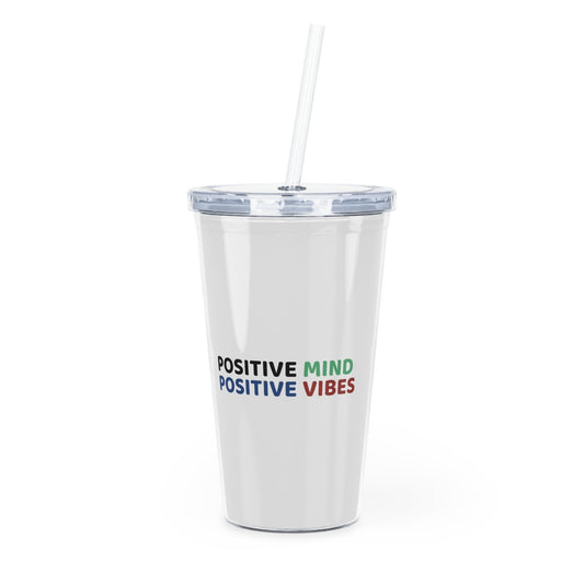 Positive mind, positive vibes, tumbler - Mug  - Arsashi