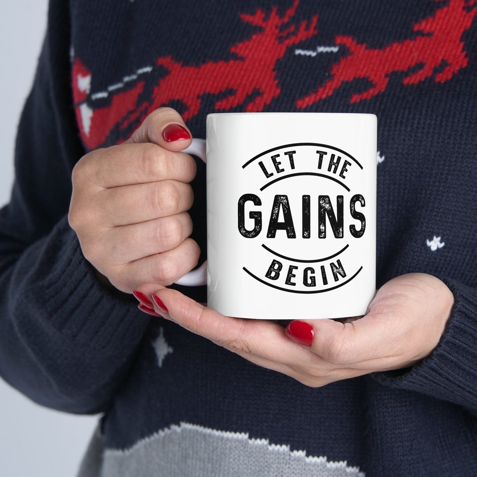 Let the Gains begin - Mug  - Arsashi