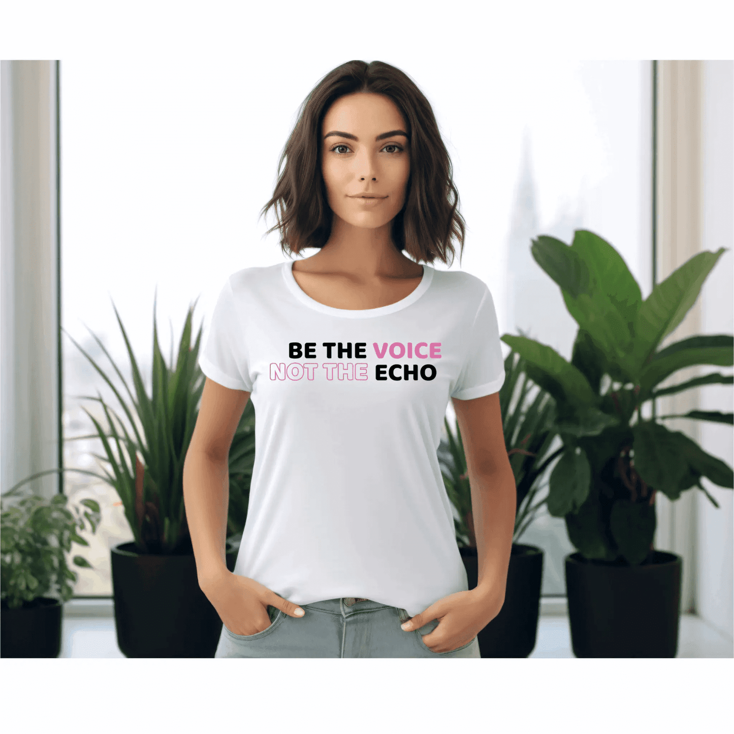 Be The Voice, Not The Echo - T-Shirt  - Arsashi