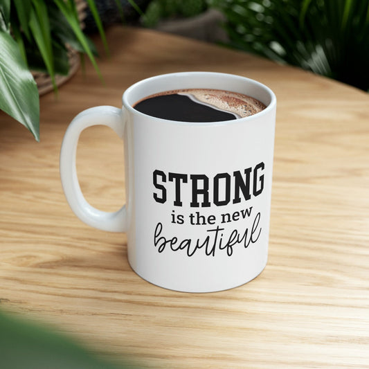 Strong is the new beautiful - Mug  - Arsashi