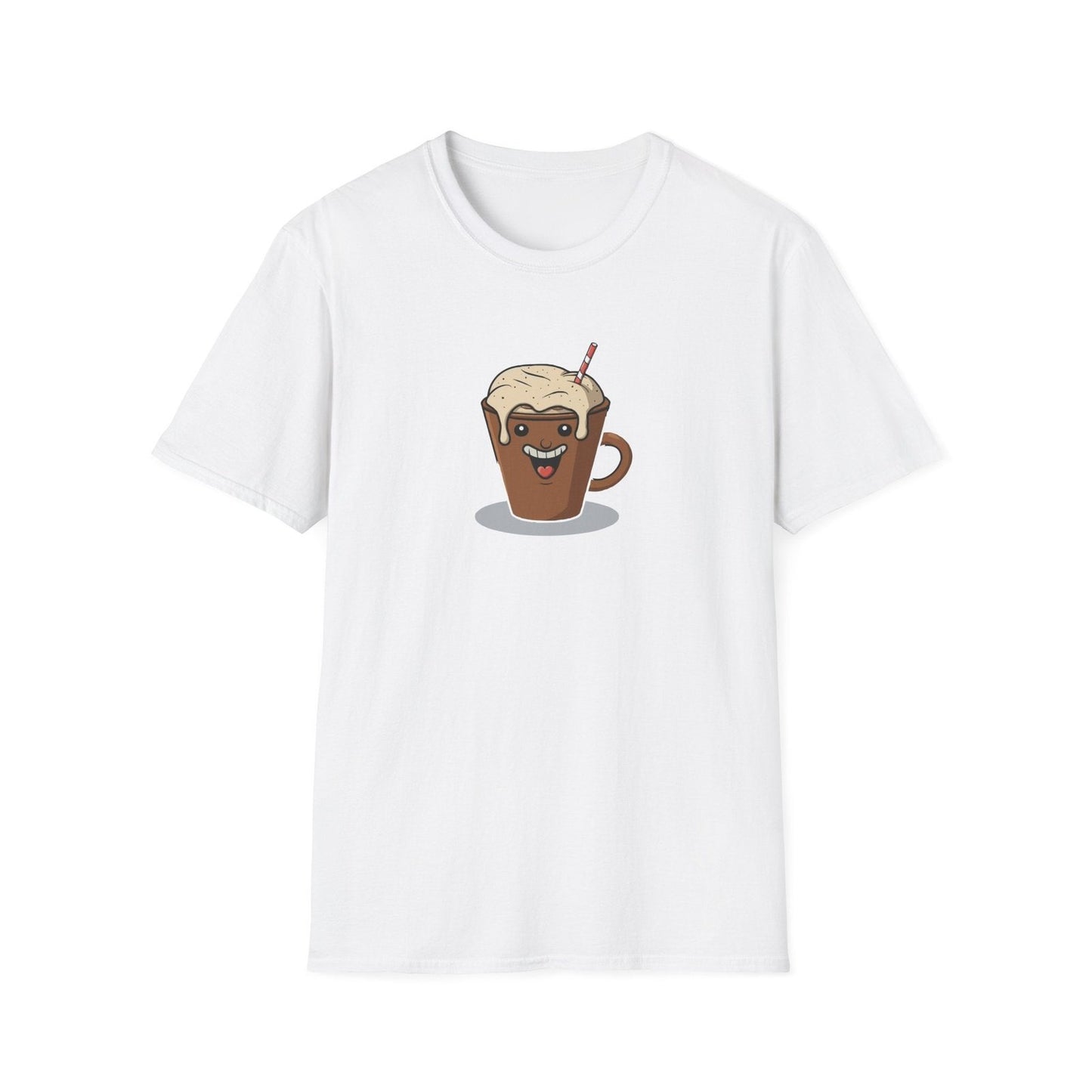 Smiling Cold Coffee - T-Shirt  - Arsashi