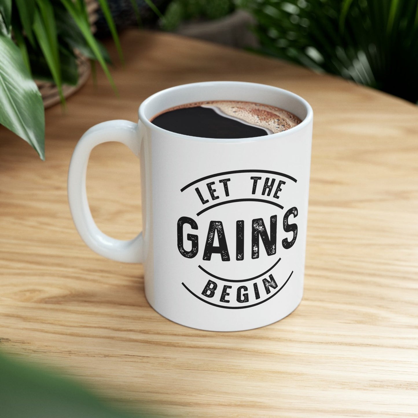 Let the Gains begin - Mug  - Arsashi