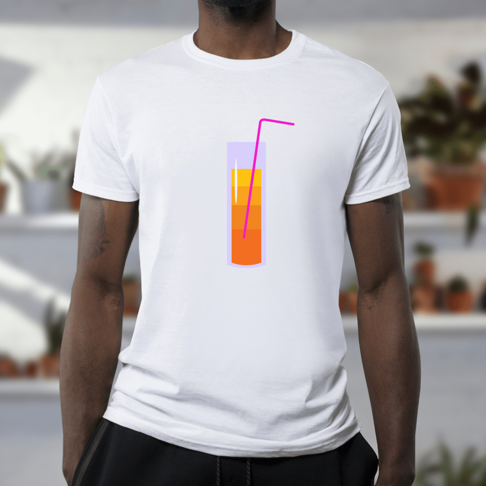 Summery cocktail in a glass T-Shirt