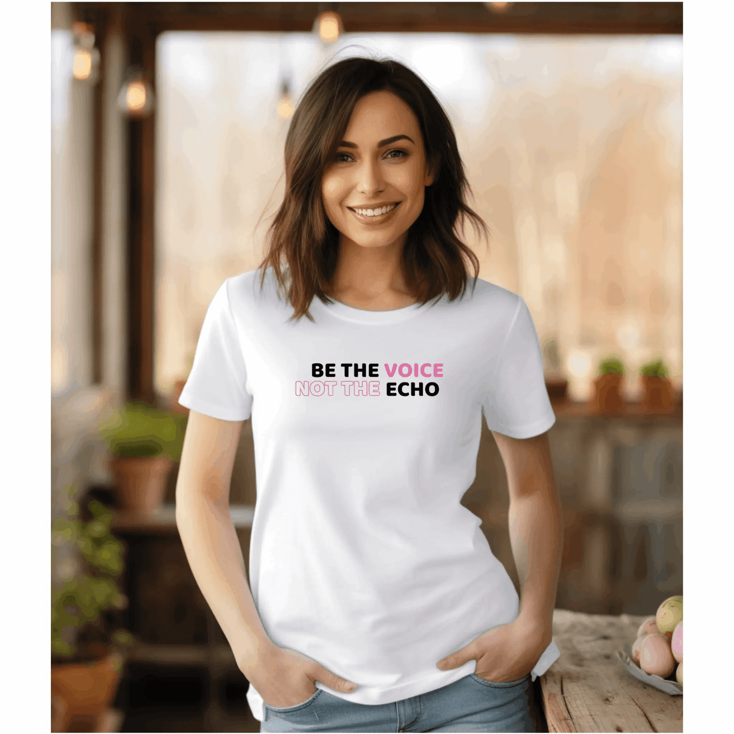 Be The Voice, Not The Echo - T-Shirt  - Arsashi