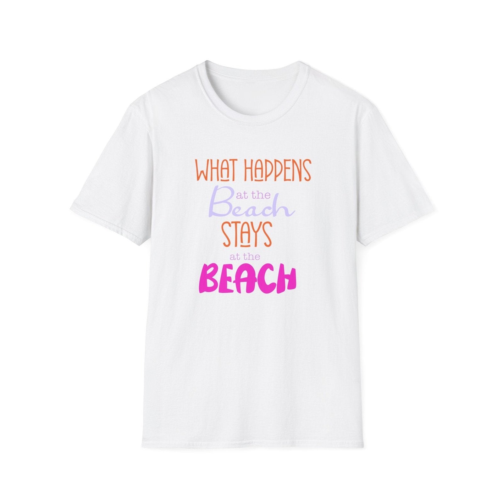 What Happens At The Beach Stays At The Beach T-Shirt